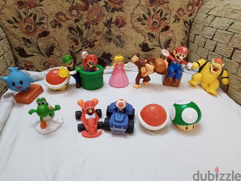 original Nintendo Super mario classic  toys العاب سوبرماريو اصلية 6