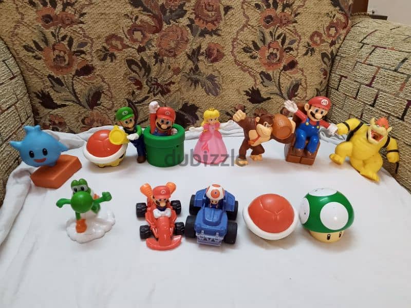 original Nintendo Super mario classic  toys العاب سوبرماريو اصلية 7