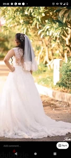 Wedding dress brand new for rent / sale size 38/40 2