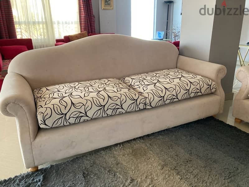 sofa set with steel table 6