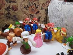 mcdonald's nintendo super mario toys used ماكيت العاب ماريو و سونيك