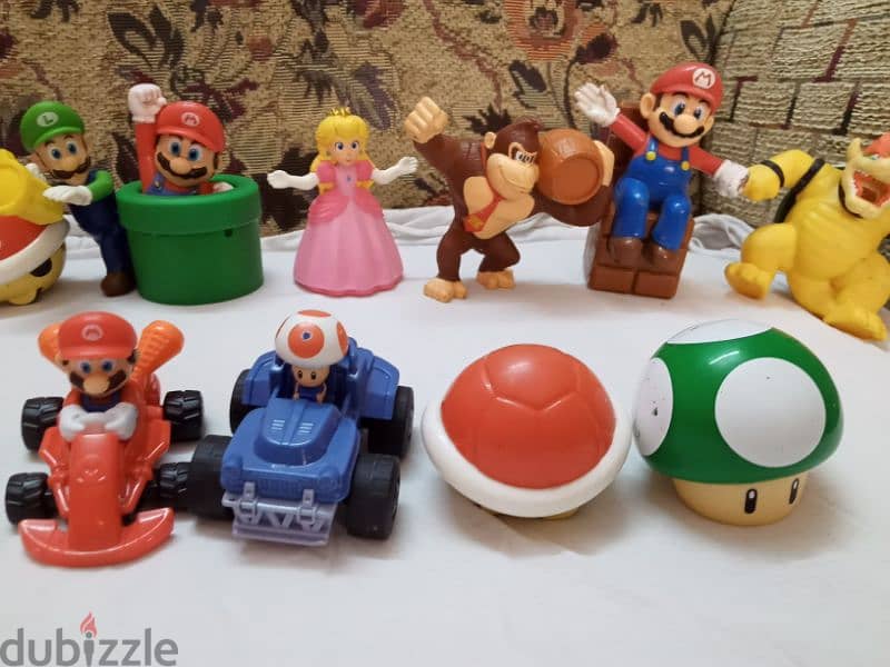 Nintendo Super mario original toys العاب سوبر ماريو اصلية ننتندو 4