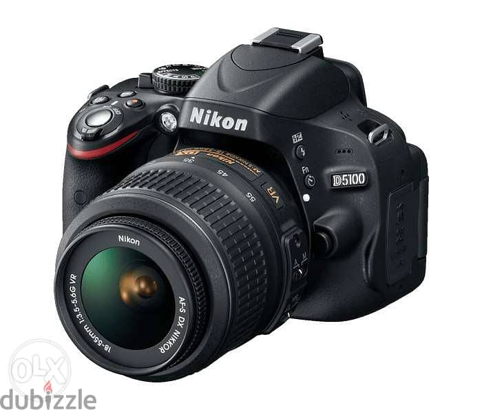 DSLR Camera Nikon D5100 كاميرا نيكون 5100 + lens + bag + tripod 0