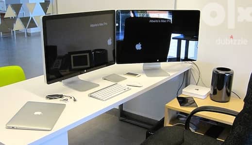 Apple Cinema Display ThunderBolt (27-inch) للمونتاج وتصحيح الالوان وال