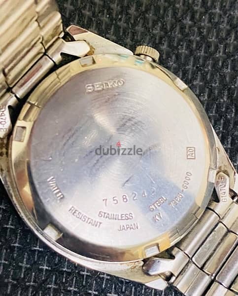 ساعة سايكو ياباني أصليه بها ٢١ جوهرة ياقوت أوتوماتيك بدون بطاريه 3