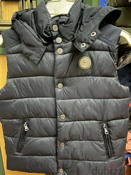 Armani junior vest size 8 years colour dark blue 2
