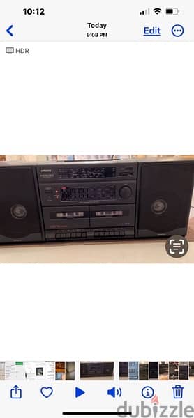 Hitachi  Japan Radio FM/AM tape audio /Reording 0