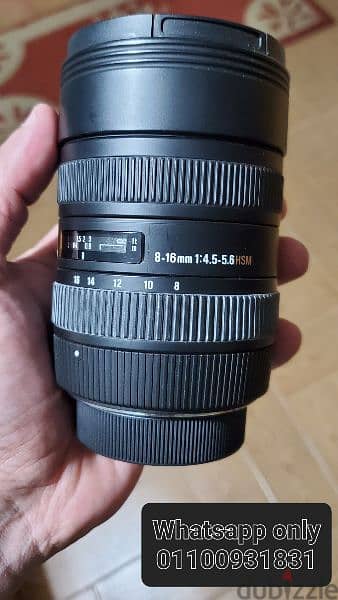 Sigma for Nikon 8-16 like new