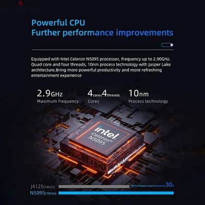 T8-Pro Mini PC [Intel Celeron N5905 - 16GB - 256GB NVMe SSD]