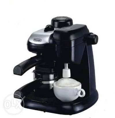 ماكينة صنع القهوة ديلونجى Delonghi Steam Coffee Maker - Black, EC9