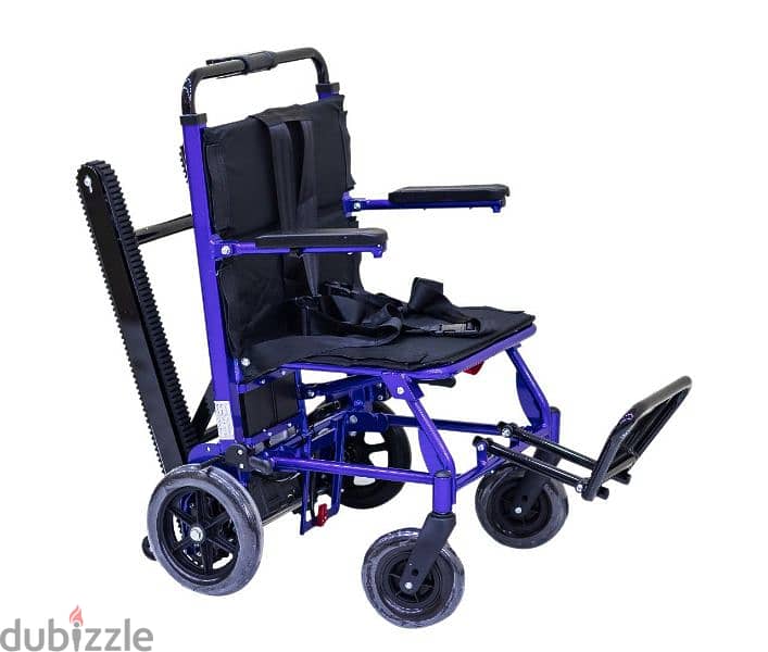 كرسي كهربائي متحرك للمريض أو للإعاقة لصعود السلم ونزوله ضمان سنه 0