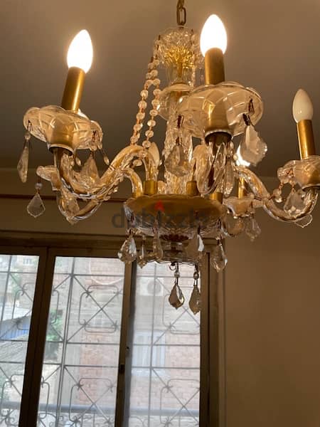 chandelier crystal نجفة كريستال عصفور 1