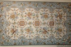 لوحة انتيكه تطريز من متحف المتحف مكة شغل آسيوي مقاس ١٥٥ في ٩٥ 0