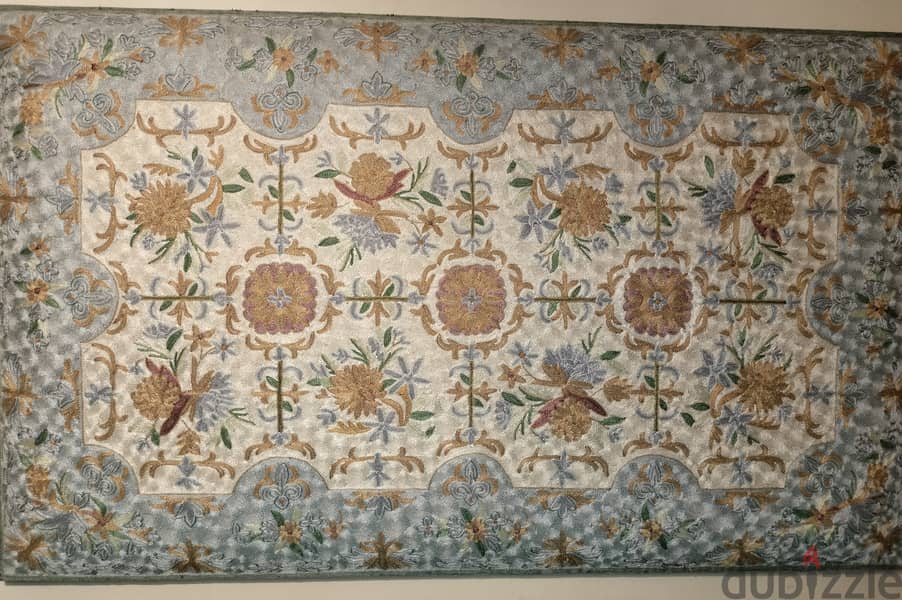 لوحة انتيكه تطريز من متحف المتحف مكة شغل آسيوي مقاس ١٥٥ في ٩٥ 0