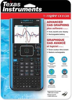 مطلوب آلة حاسبة Ti-Nspire CX II Cas جديدة بسعر محروق 0