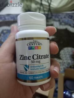 21st Century Zinc Citrate 50mg 0