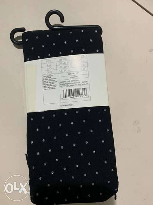 footless tights size 12-14 1