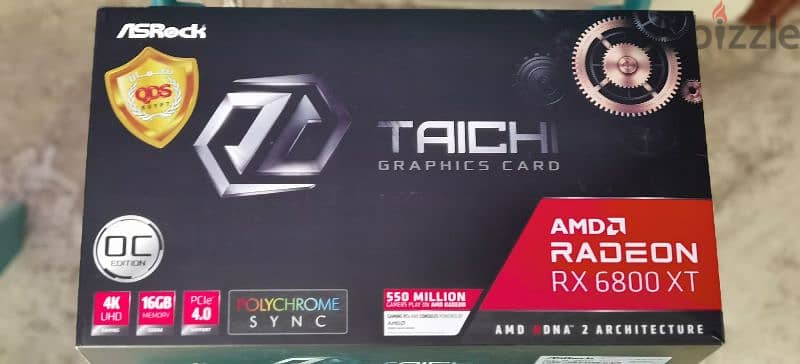 ASRock AMD Radeon RX 6800 XT Taichi X 16G OC 3