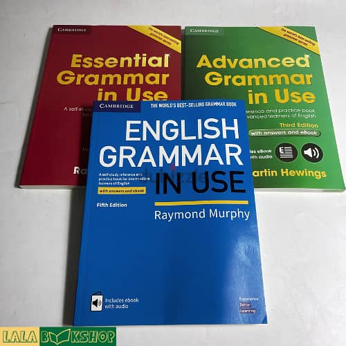 كورس Grammar in Use كامل 3 Levels بال CDs و ال Answer Key 0