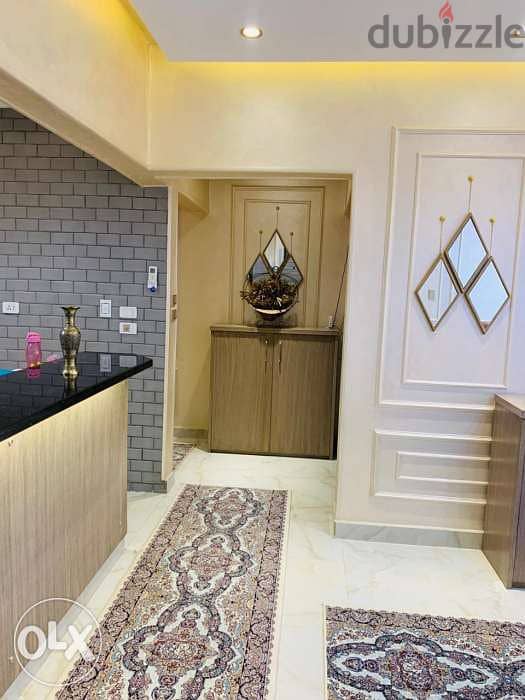 شقة فندقية على عباس العقاد الرئيسي ايجار شهري و يومي للعائلات 3