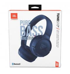 JBL Tune 510BT: Wireless On-Ear Headphones with Pure Bass Sound 0