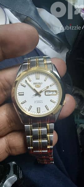 ساعة seiko 5 automatic 21 jewels 0