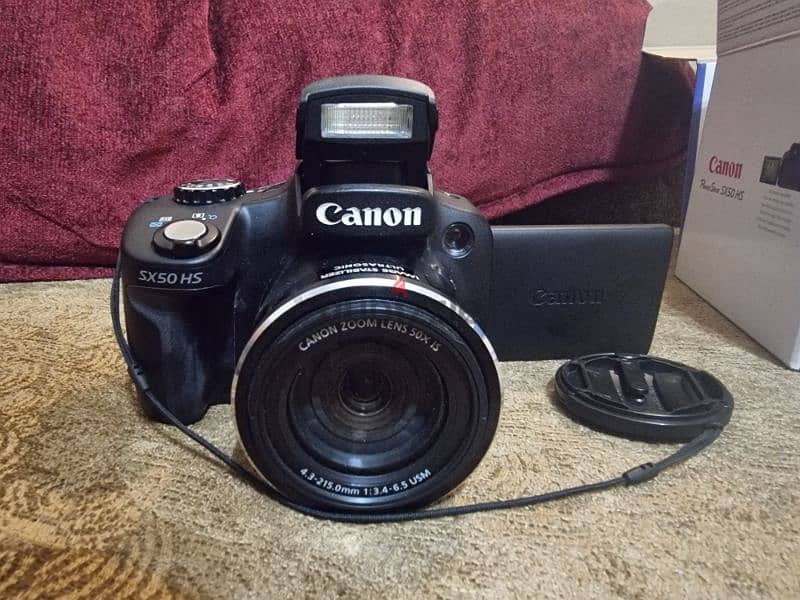 Canon PowerShot SX50 HS 12.1 MP Digital Camera with 50x 1