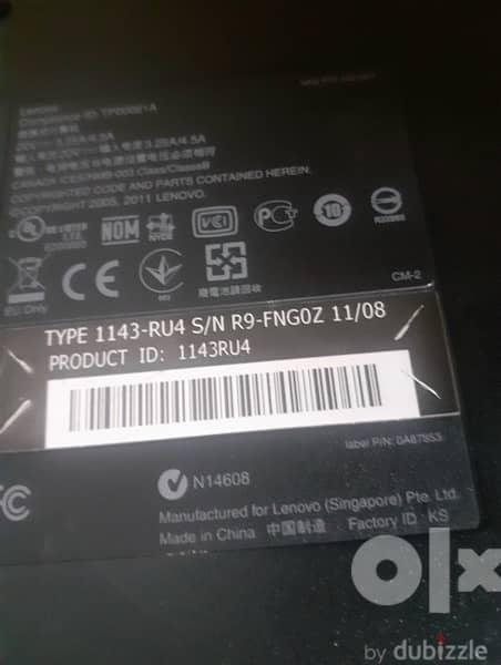 لاب توب  Lenovo thinkpad i5 E 520 مستعمل بحالة ممتازة شاشة ١٥. ٦" 0