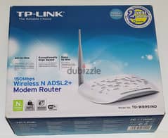 TP-Link 150 Mbps Wireless N ADSL2 Modem Router - TD-W8951ND 0