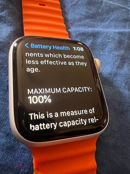 Apple Watch  100% battery  zero scratch  44m series 4 2