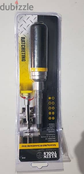 Ratcheting Screwdriver and Nut Driver, Multi-Bit, Cushion Grip Handle