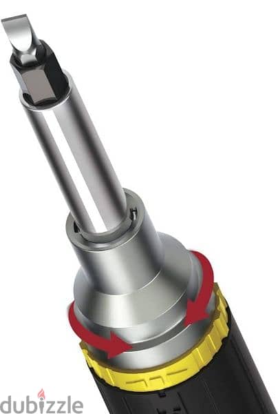 Ratcheting Screwdriver and Nut Driver, Multi-Bit, Cushion Grip Handle 2