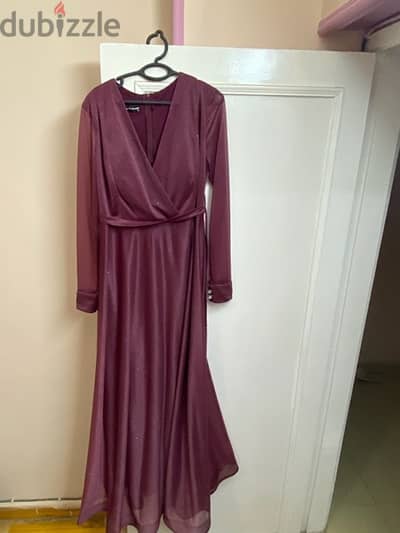فستان مناسبه استخدام  مره واحدة