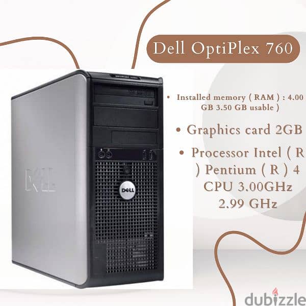 Dell OptiPlex 620 رامات 4 جيجا 0