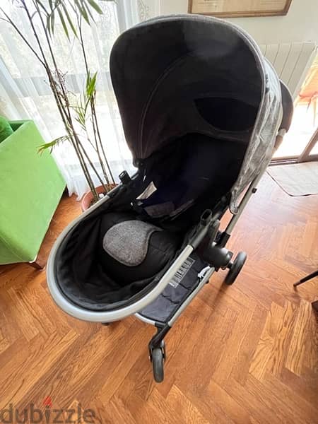 Evenflo PIVOT MODULAR TRAVEL SYSTEM WITH LITEMAX INFANT CAR SEAT 3