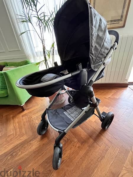 Evenflo PIVOT MODULAR TRAVEL SYSTEM WITH LITEMAX INFANT CAR SEAT 4