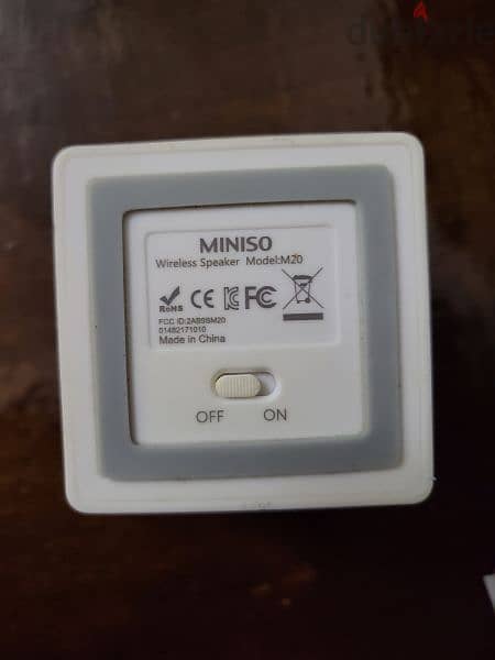 مكبر صوت وسماعة بلوتوث wireless speaker MINISO 1