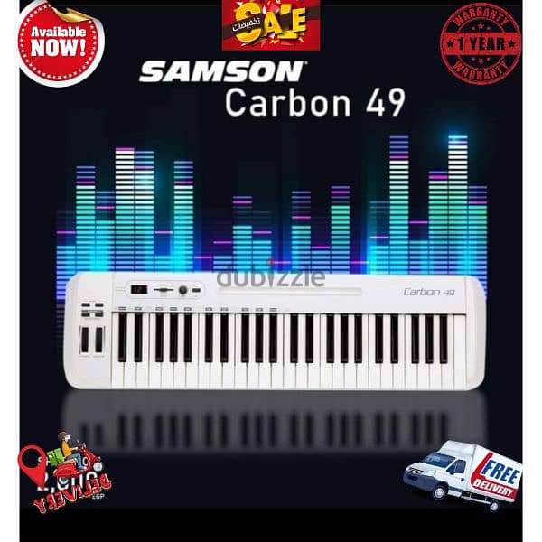 ميدى سامسون Samson Carbon 49 USB MIDI Controller 0