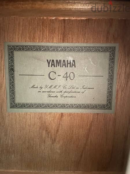 جيتار yamaha -C40 1