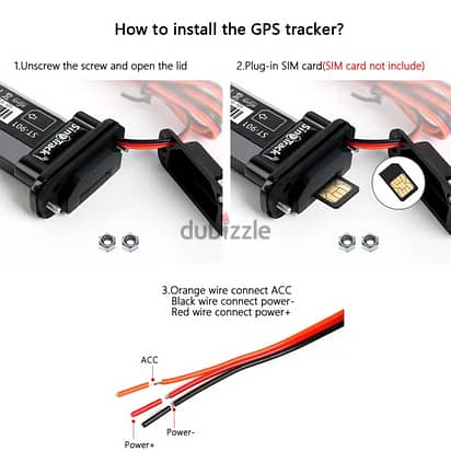 Waterproof GPS tracker Original For Car Motorcycle Bike Vehicle 2