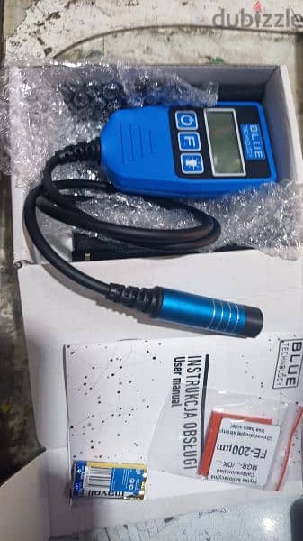 جهاز كشف الدهان الازرق بكابل Bluetechnoloy 1