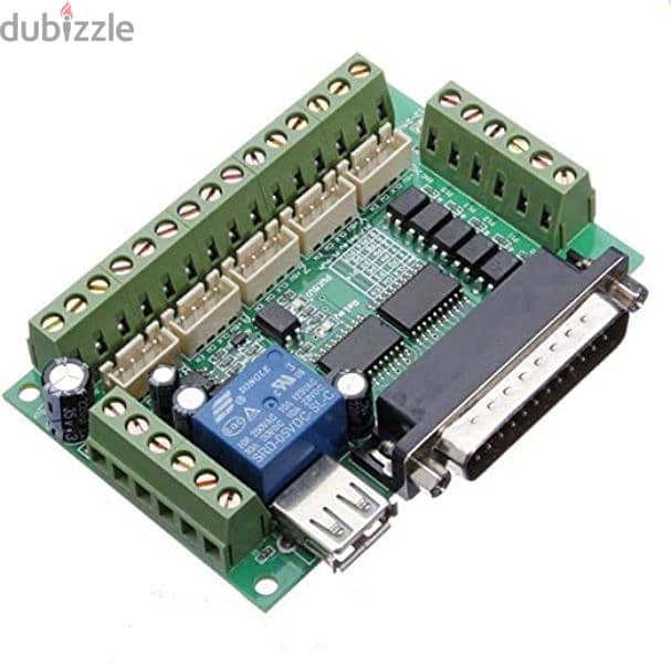 5 Axis CNC Breakout Board Interface Mach3 1