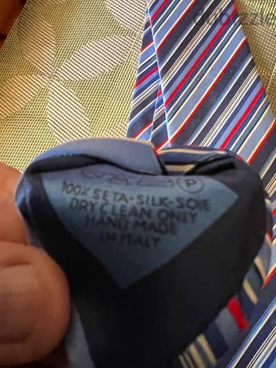 2 silk ties Italy