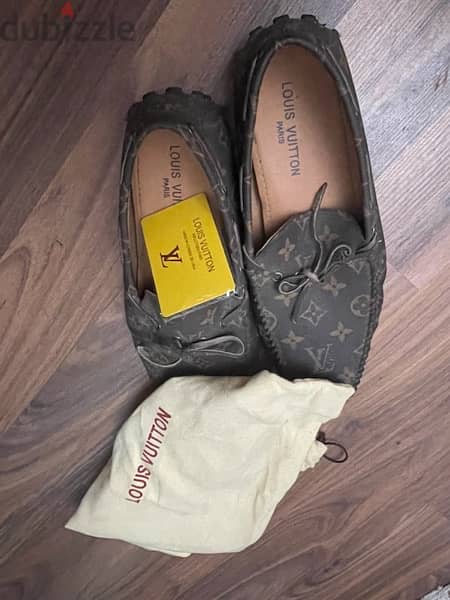 LV brown loafers 1