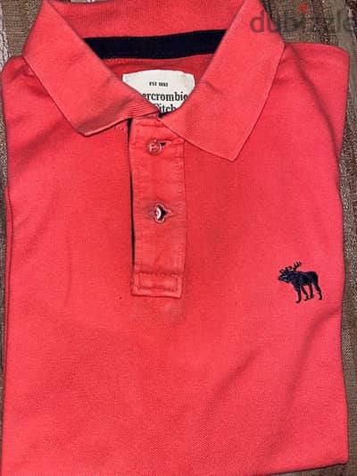 Used Like new Original Polo Abercrombie Color orange Size M