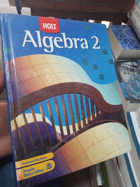 Algebra 1&2 ,Geometry  Hardcover Original 2