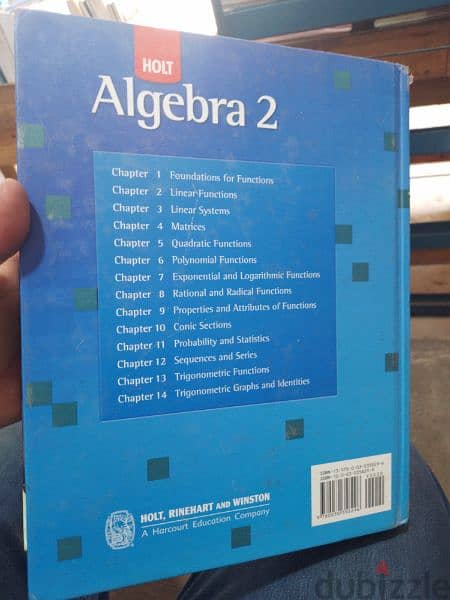 Algebra 1&2 ,Geometry  Hardcover Original 8