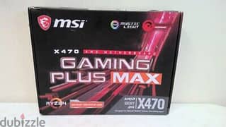 MSI X470 GAMING PLUS MAX Socket AM4, AMD Motherboard