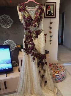 soiree dress from KSA -worn once /size 12-medium 0