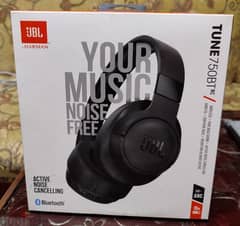 JBL-T750BTNC Wireless/wired Headphones with active noise Cancellation.